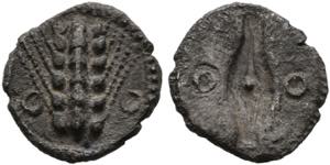 Metapontum - Diobol (0,73 g), ca. 470-440 v. ... 