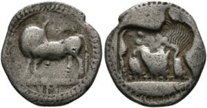 Sybaris - Drachme (2,46 g), ca. 550-510 v. ... 
