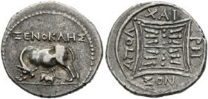 Apollonia - Drachme (3,18 g), Magistrate ... 