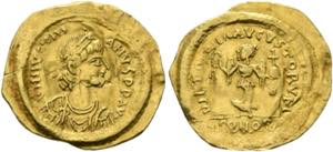 Iustinianus I. (527-565) - Tremissis (1,41 ... 
