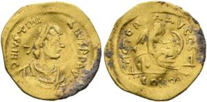 Iustinianus I. (527-565) - Semissis (2,14 ... 