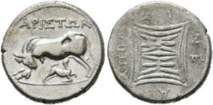Apollonia - Drachme (3,16 g), Magistrate ... 
