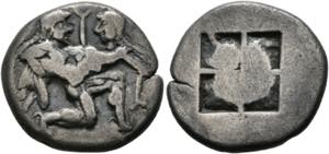 Thasos - Stater (8,48 g), ca. 500-480 v. ... 