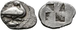 Eion - Diobol (0,95 g), ca. 470-460 v. Chr. ... 