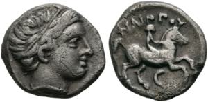 Philippos II. (359-336) - 1/5 Tetradrachme ... 