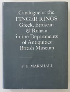 ANTIKE KUNST - Marshall, F.H. Catalogue of ... 