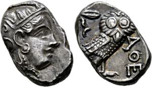 Athen - Tetradrachme (17,13 g), ca. 353-294 ... 