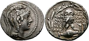 Athen - Tetradrachme (16,69 g), Magistrate ... 