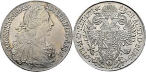 Josef II. 1765-1790 - Taler 1771 F/A.-S. ... 