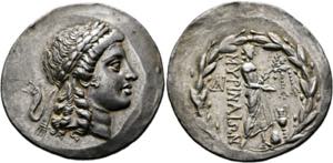 Myrina - Tetradrachme (Stephanophore) (16,68 ... 