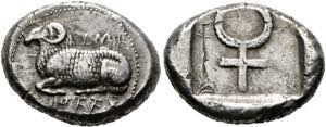 Salamis - Stater (10,88 g), ca. 5. Jhdt. v. ... 