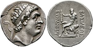 Euthydemos I. (225-200) - Tetradrachme ... 