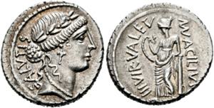 Mn. Acilius Glabrio - Denarius (3,82 g), ... 