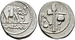 C. Iulius Caesar - Denarius (3,72 g), ... 
