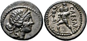 C. Iulius Caesar - Denarius (3,83 g), ... 