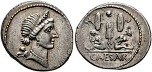 C. Iulius Caesar - Denarius (3,95 g), ... 