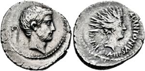 M. Antonius - Denarius (3,51 g), ... 