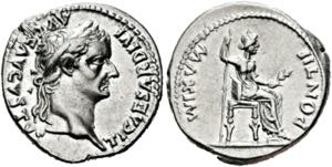 Tiberius (14-37) - Denarius (3,78 g), ... 