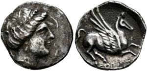 Emporiae - Drachme (4,37 g), ca. 218-206 v. ... 