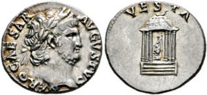 Nero (54-68) - Denarius (3,48 g), Roma, ... 