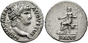 Nero (54-68) - Denarius (3,25 g), Roma, ... 