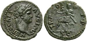 Nero (54-68) - Semis (2,63 g), Roma, 64 n. ... 