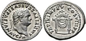 Titus (79-81) - Denarius (3,51 g), Roma, ... 