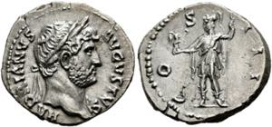 Hadrianus (117-138) - Denarius (3,31 g), ... 