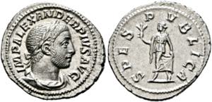 Severus Alexander (222-235) - Denarius (2,90 ... 