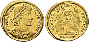 Constantius II. (337-361) - Solidus (4,51 ... 
