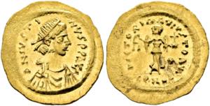 Iustinus II. (565-578) - Tremissis (1,47 g), ... 
