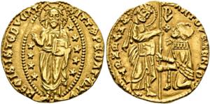 Antonio Venier 1382-1400 - Zecchino (3,54g) ... 