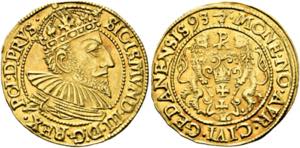 Sigismund III. 1587-1632 - Dukat (3,51g) ... 