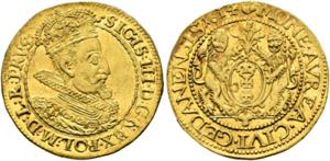 Sigismund III. 1587-1632 - Dukat (3,47g) ... 