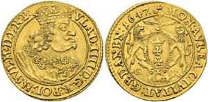 Wladislau IV. 1634-1648 - Dukat (3,47g) 1647 ... 