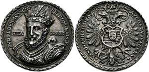 Rudolph II. 1576-1612 - AR-Originalguss ... 