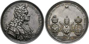 Joseph I. 1705-1711 - AR-Medaille (26,21g), ... 