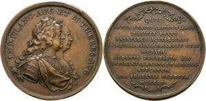 Franz I. Stephan 1745-1765 - AE-Medaille ... 