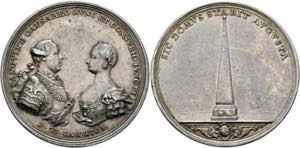 Joseph II. 1765-1790 - AR-Medaille (45mm) ... 