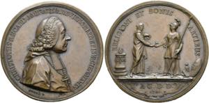 Wien - AE-Medaille (50mm) 1761 von G. Toda. ... 