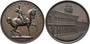 Bologna - AE-Medaille (40mm) 1888 nicht ... 
