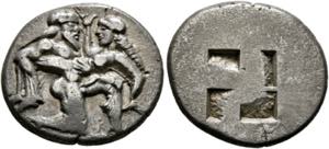 Thasos - Stater (8,79 g), ca. 480-463 v. ... 