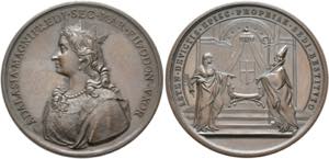Oddone 1048-1058/1060 - AE-Medaille (53mm) ... 