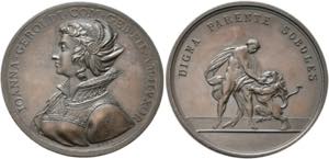 Amadeus II. 1060-1080 - AE-Medaille (53mm) ... 