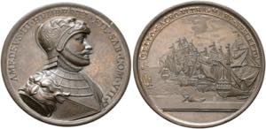 Amadeus III. 1103-1148 - AE-Medaille (53mm) ... 