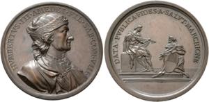 Umberto III. 1148-1149 - AE-Medaille (53mm) ... 