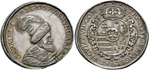 Gabriel Bethlen 1613-1629 - AR-Medaille ... 
