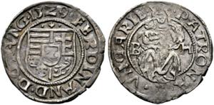 Ferdinand I. 1521-1564 - Denar 1529 B-H ... 