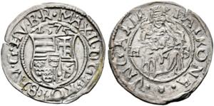 Maximilian II. 1564-1576 - Denar 1575 ... 