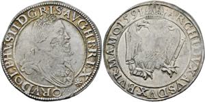 Rudolf II. 1576-1612 - Taler 1591 Wien Mm. ... 